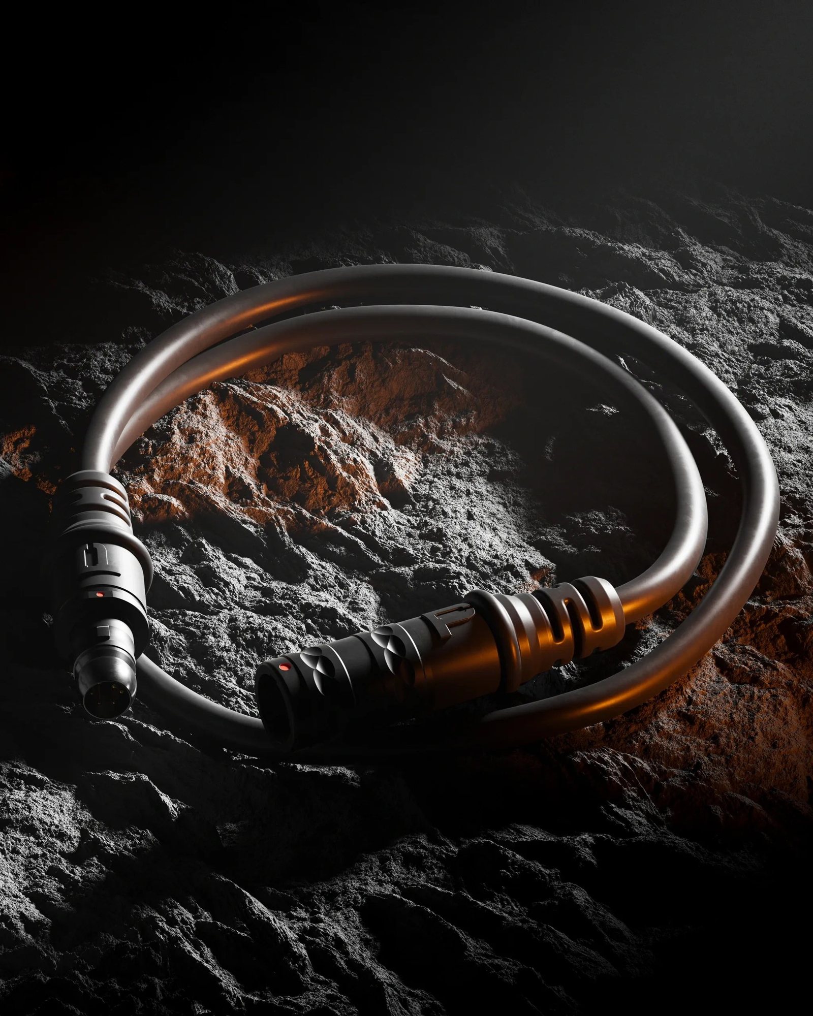 Protocable cable assembly on rock